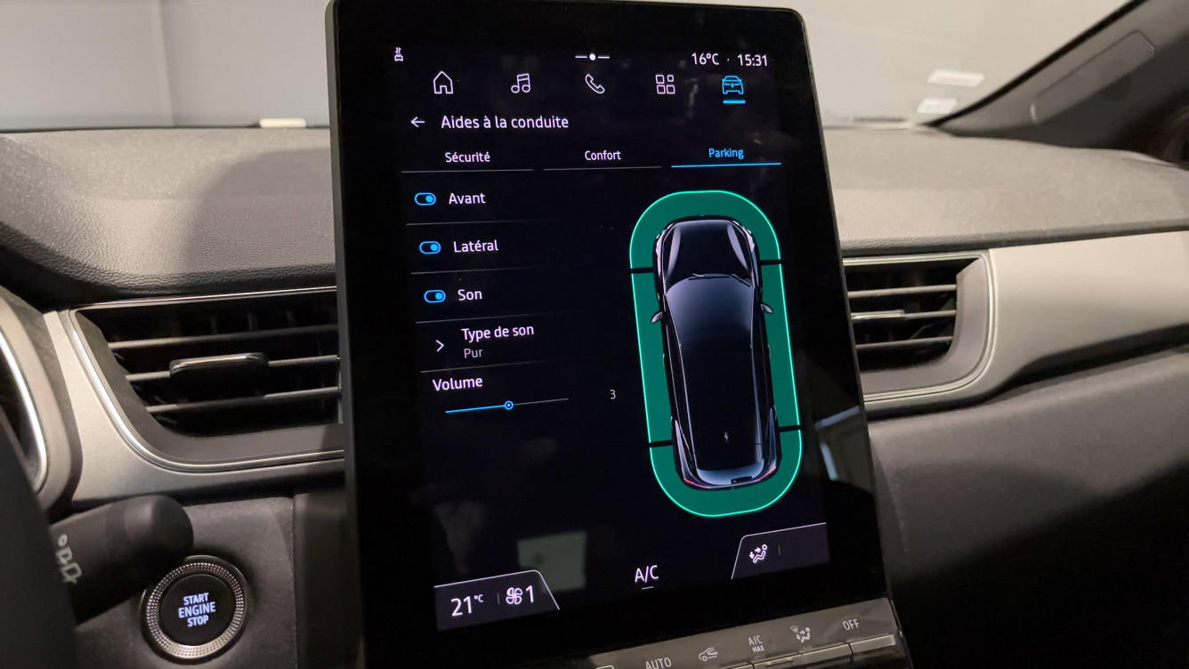 Acheter Renault Captur 2 Captur E-Tech full hybrid 145 ch Techno 5p occasion dans les concessions du Groupe Faurie