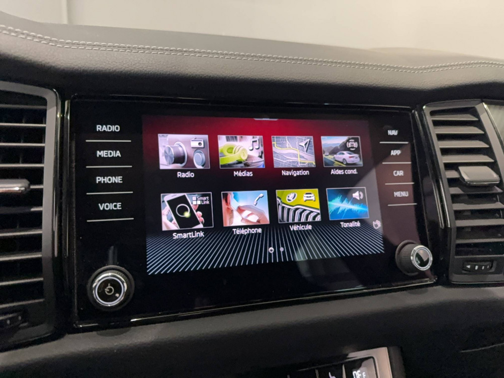 Acheter Skoda Kodiaq Kodiaq 2.0 TDI 150 SCR DSG7 7pl Sportline 5p occasion dans les concessions du Groupe Faurie