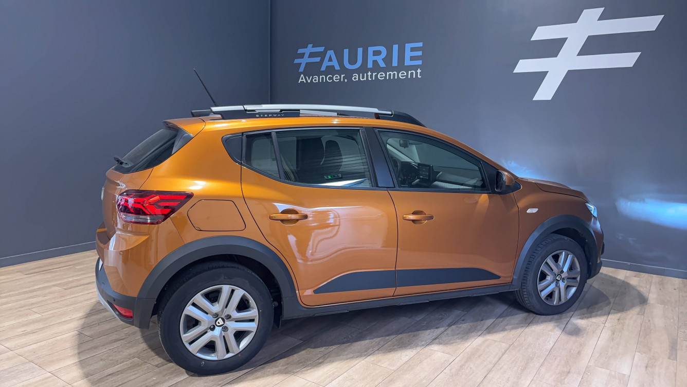Acheter Dacia Sandero Sandero ECO-G 100 Stepway Confort 5p occasion dans les concessions du Groupe Faurie