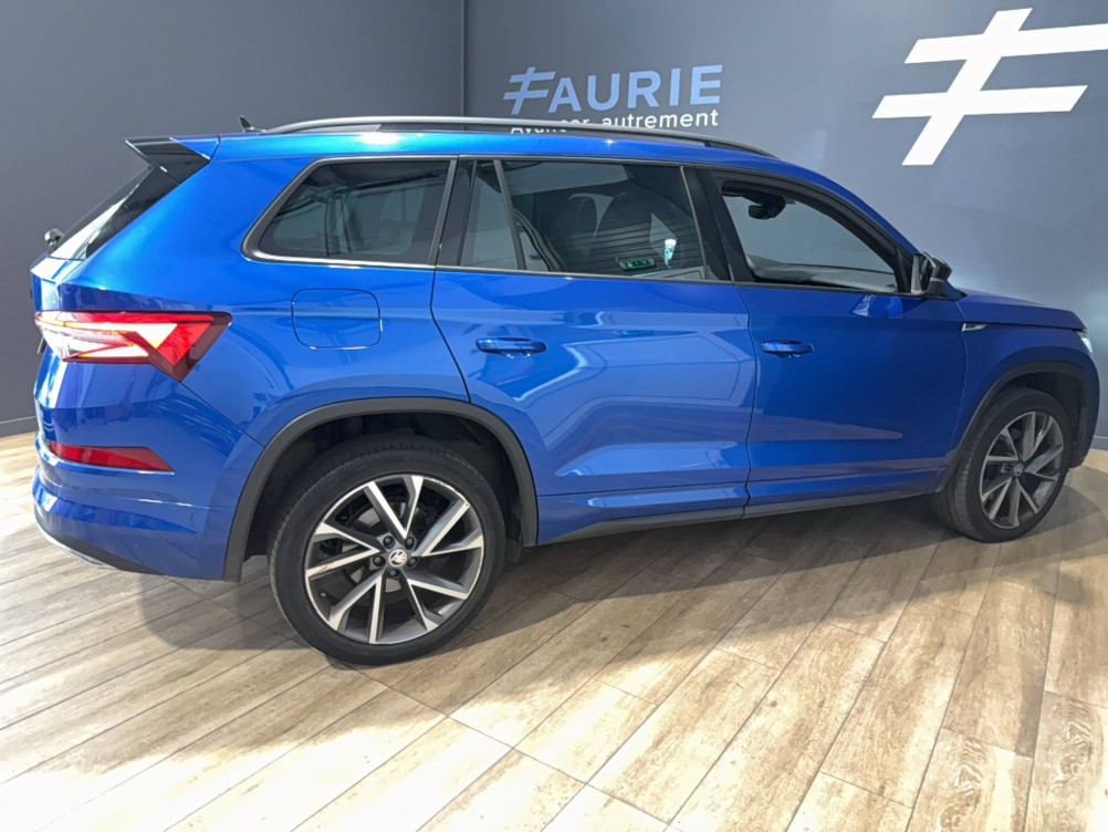 Acheter Skoda Kodiaq Kodiaq 2.0 TDI 150 SCR DSG7 7pl Sportline 5p occasion dans les concessions du Groupe Faurie