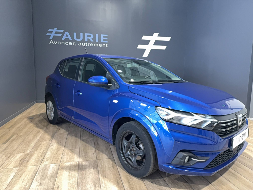 Acheter Dacia Sandero Sandero ECO-G 100 - 22 Confort 5p occasion dans les concessions du Groupe Faurie