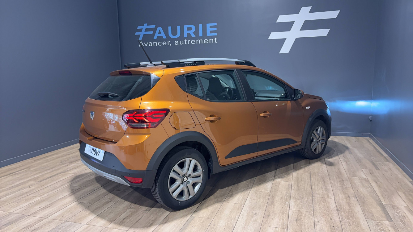 Acheter Dacia Sandero Sandero ECO-G 100 Stepway Confort 5p occasion dans les concessions du Groupe Faurie