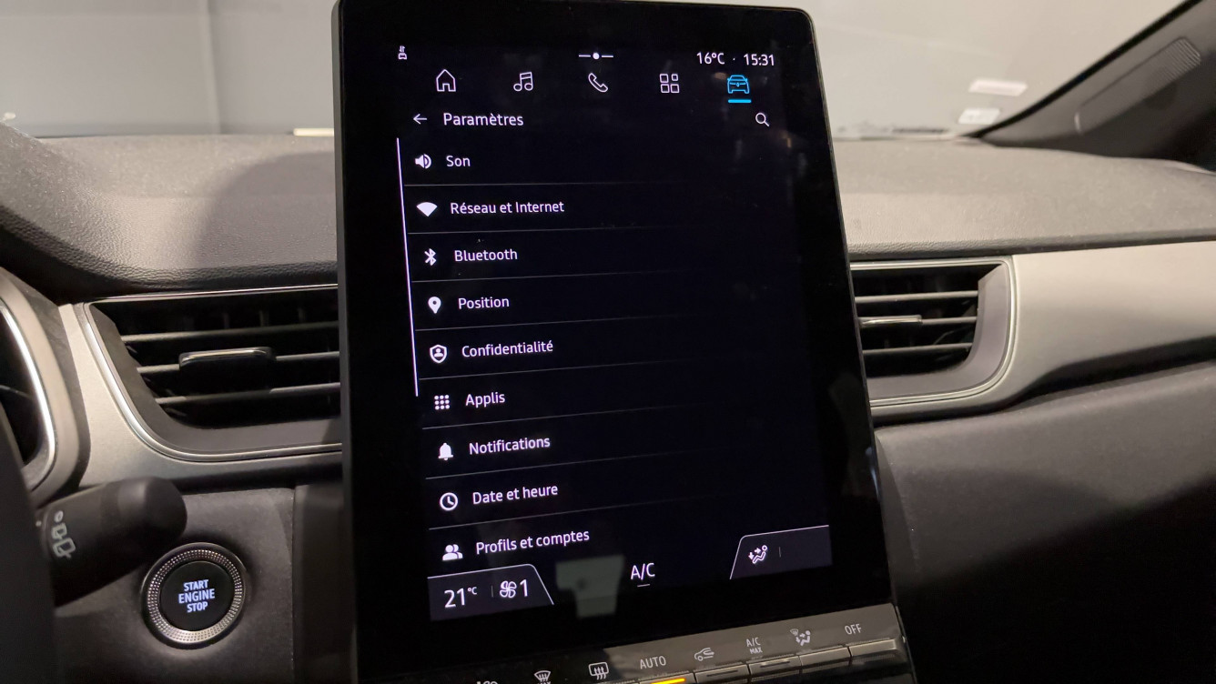 Acheter Renault Captur 2 Captur E-Tech full hybrid 145 ch Techno 5p occasion dans les concessions du Groupe Faurie