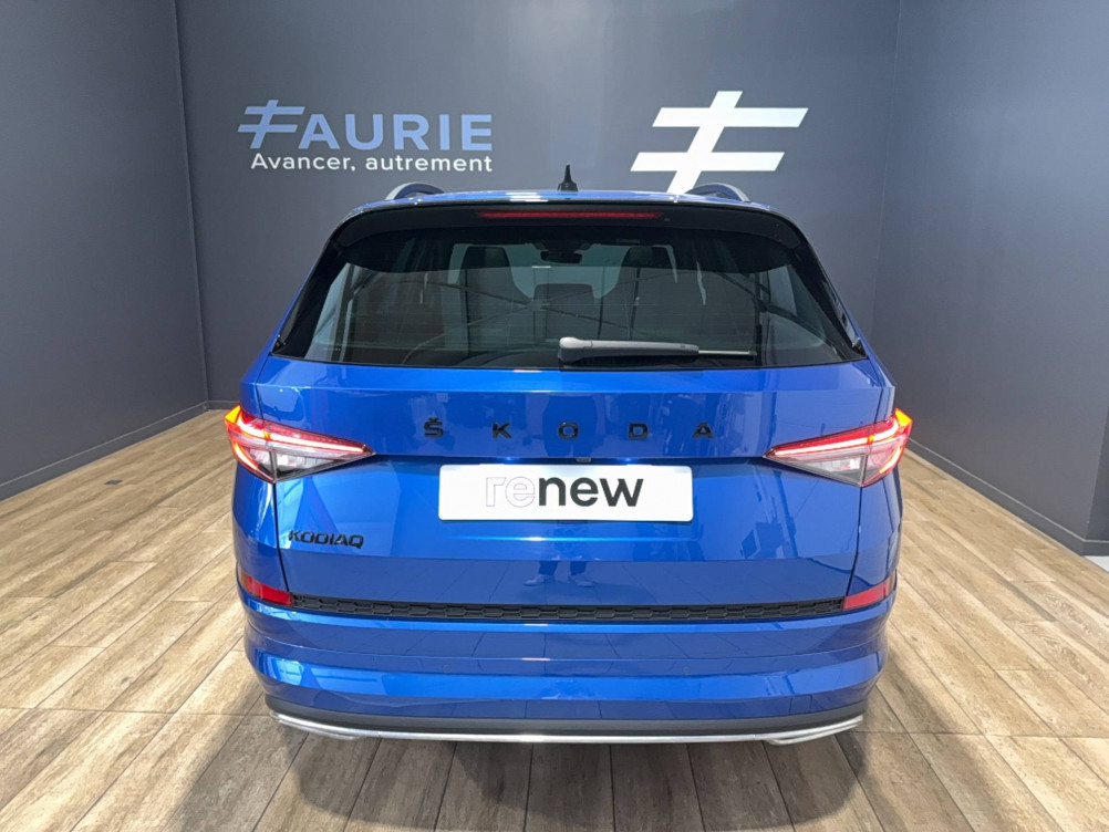 Acheter Skoda Kodiaq Kodiaq 2.0 TDI 150 SCR DSG7 7pl Sportline 5p occasion dans les concessions du Groupe Faurie