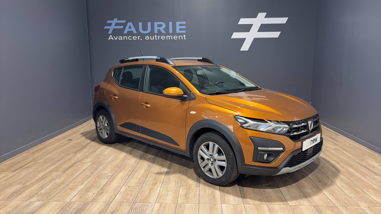 Acheter Dacia Sandero Sandero ECO-G 100 Stepway Confort 5p occasion dans les concessions du Groupe Faurie