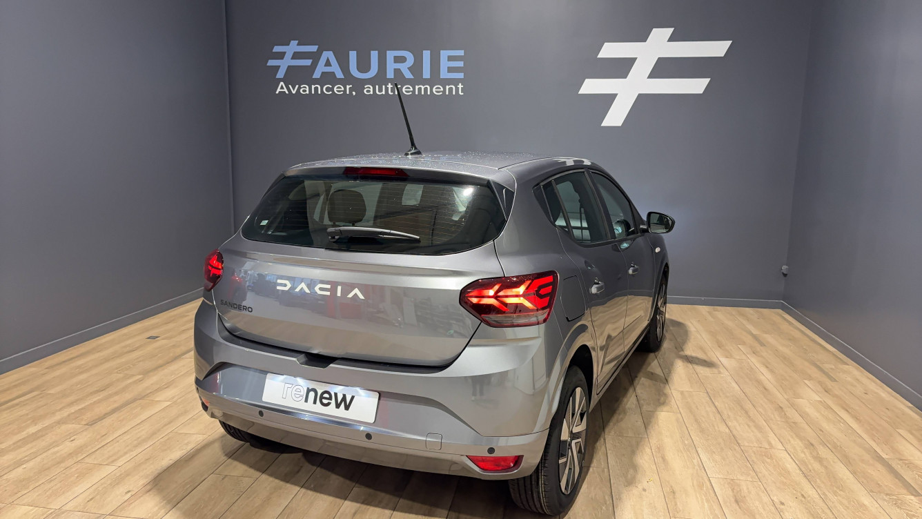 Acheter Dacia Sandero Sandero TCe 90 GSR2 Expression 5p neuf dans les concessions du Groupe Faurie