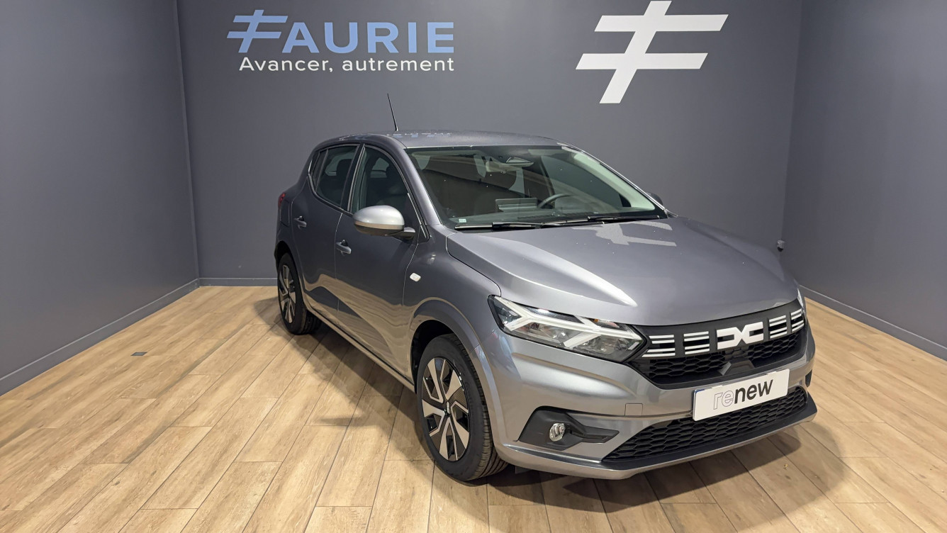 Acheter Dacia Sandero Sandero TCe 90 GSR2 Expression 5p neuf dans les concessions du Groupe Faurie