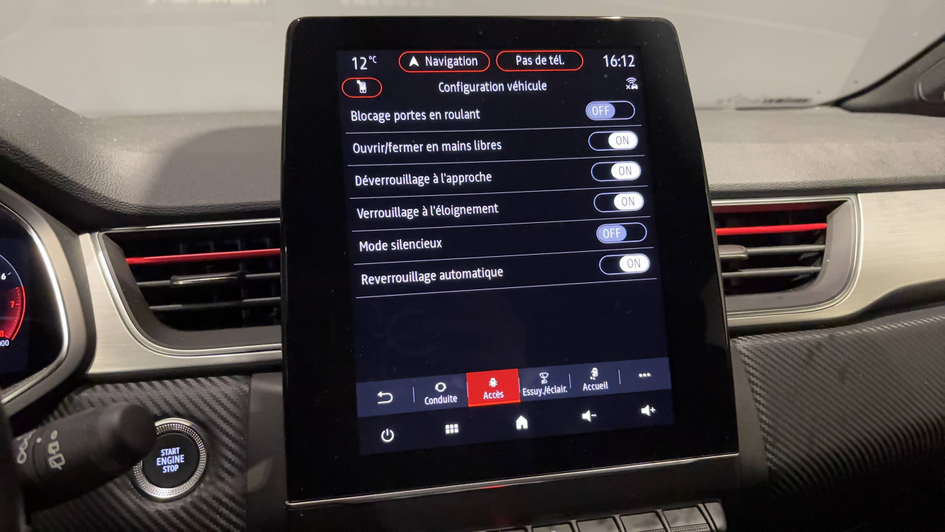 Acheter Renault Captur 2 Captur mild hybrid 160 EDC R.S. line 5p occasion dans les concessions du Groupe Faurie