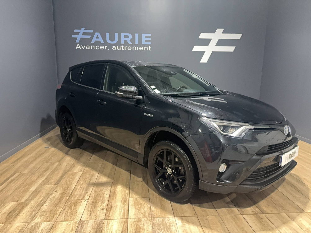 Acheter Toyota RAV4 RAV4 Hybride 197ch 2WD Black Edition 5p occasion dans les concessions du Groupe Faurie