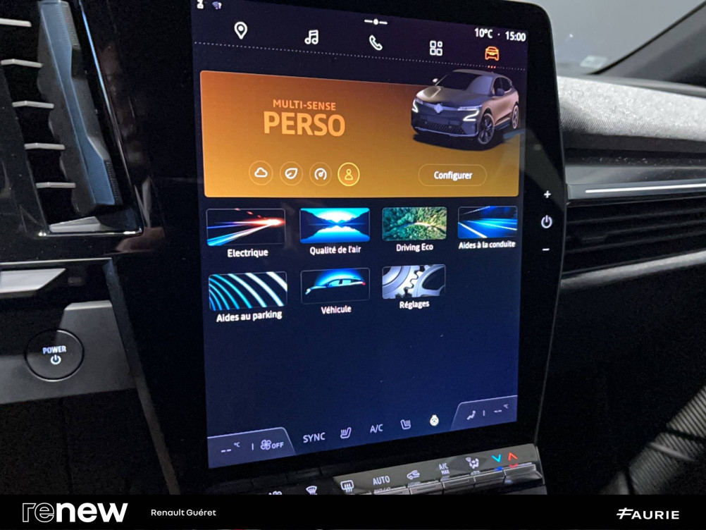 Acheter Renault Megane E-Tech Megane E-Tech EV60 220 ch super charge Techno 5p occasion dans les concessions du Groupe Faurie