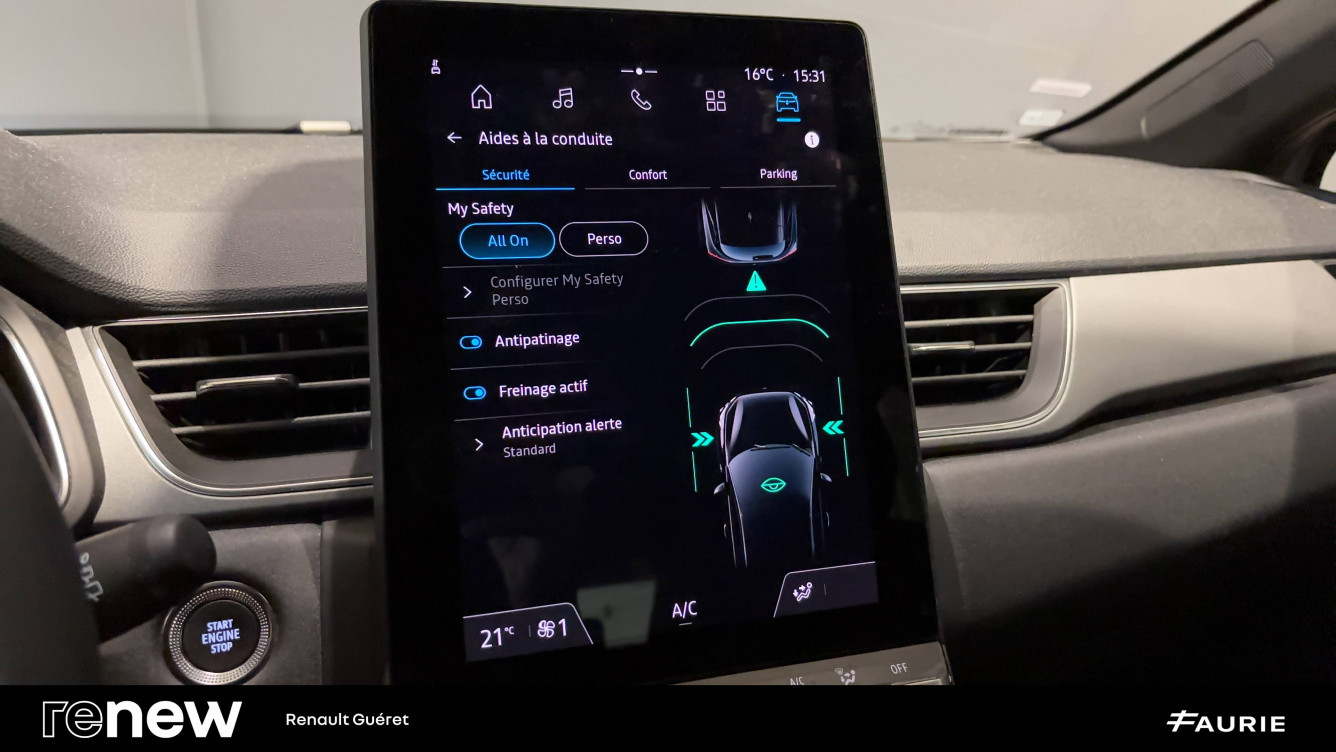 Acheter Renault Captur 2 Captur E-Tech full hybrid 145 ch Techno 5p occasion dans les concessions du Groupe Faurie