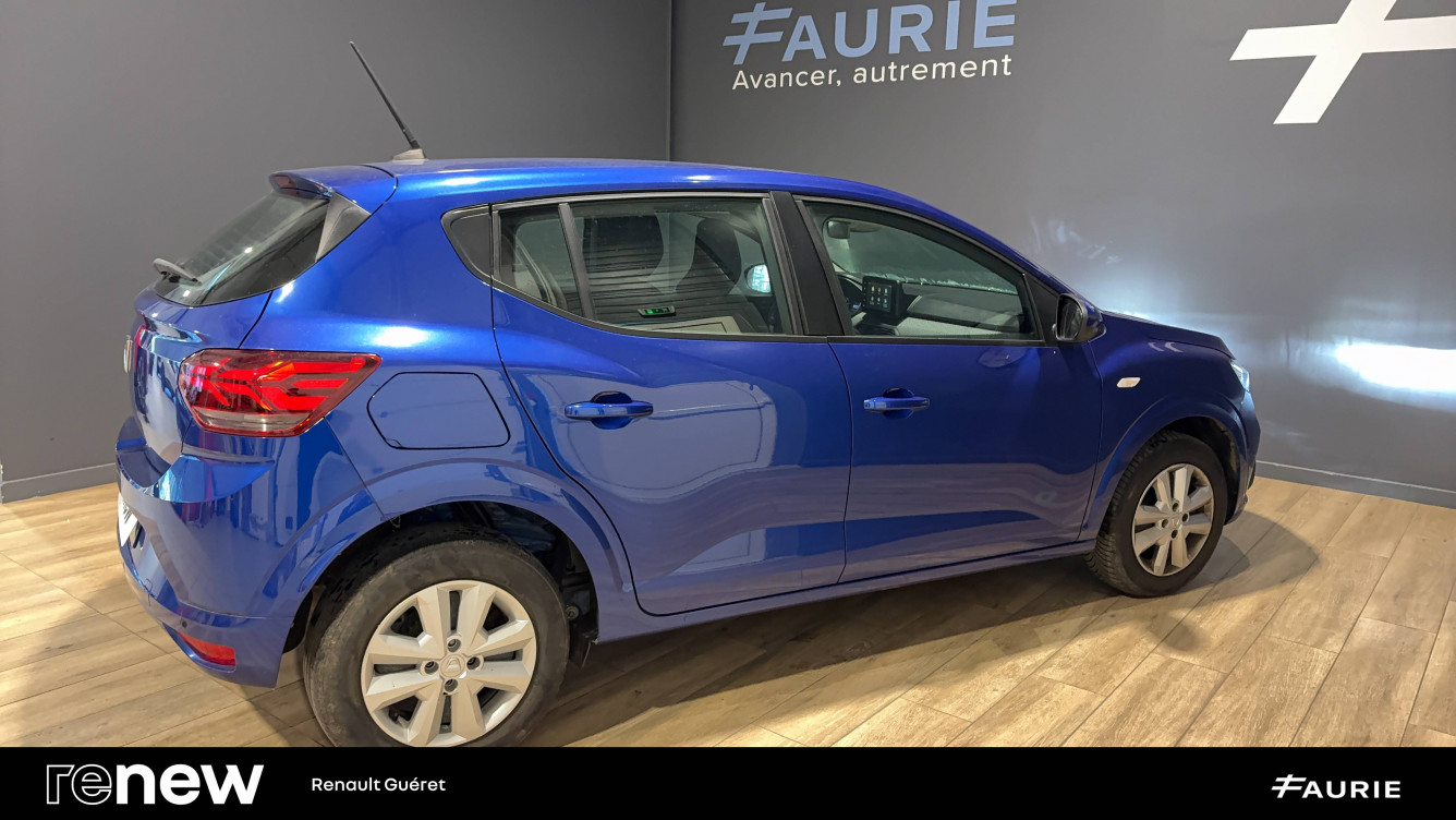 Acheter Dacia Sandero Sandero ECO-G 100 - 22 Confort 5p occasion dans les concessions du Groupe Faurie