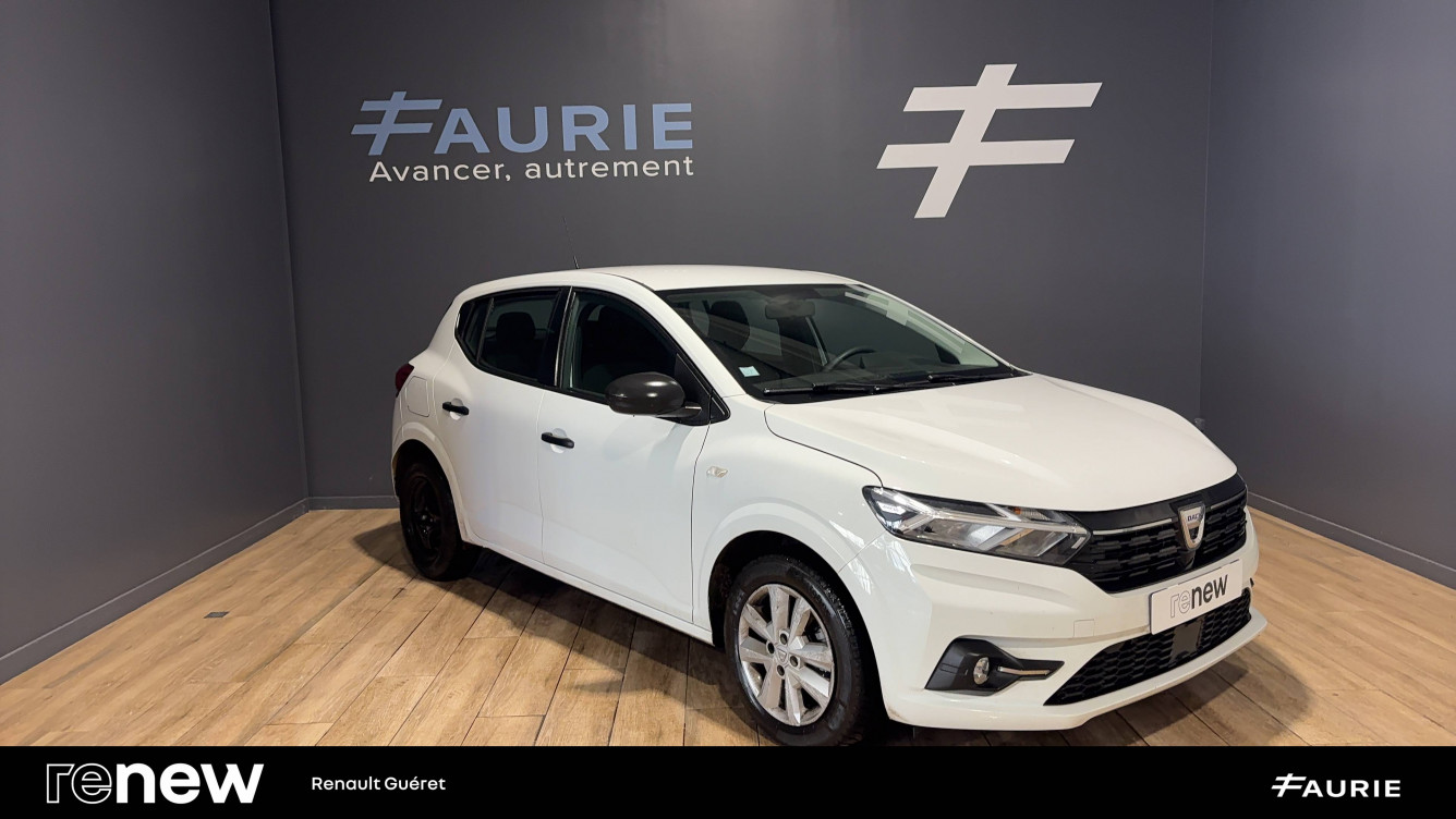 Acheter Dacia Sandero Sandero SCe 65 Essentiel 5p occasion dans les concessions du Groupe Faurie