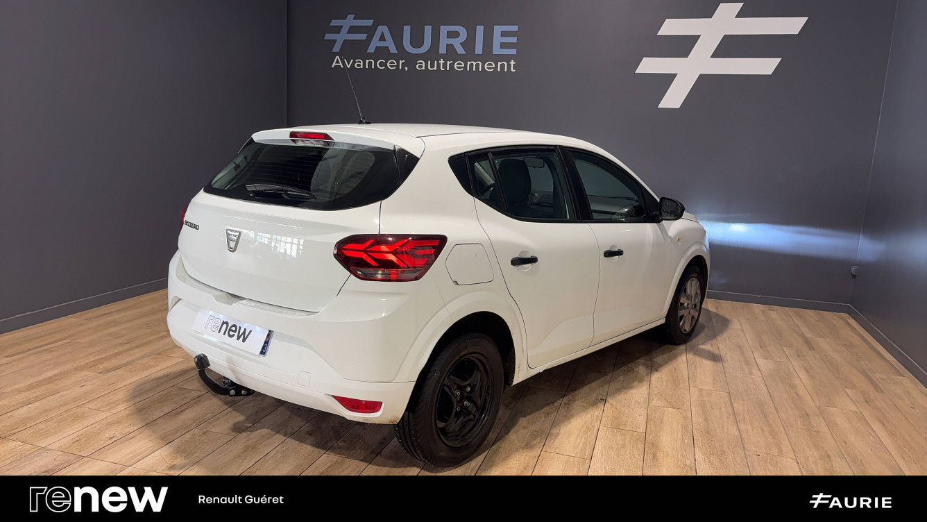 Acheter Dacia Sandero Sandero SCe 65 Essentiel 5p occasion dans les concessions du Groupe Faurie