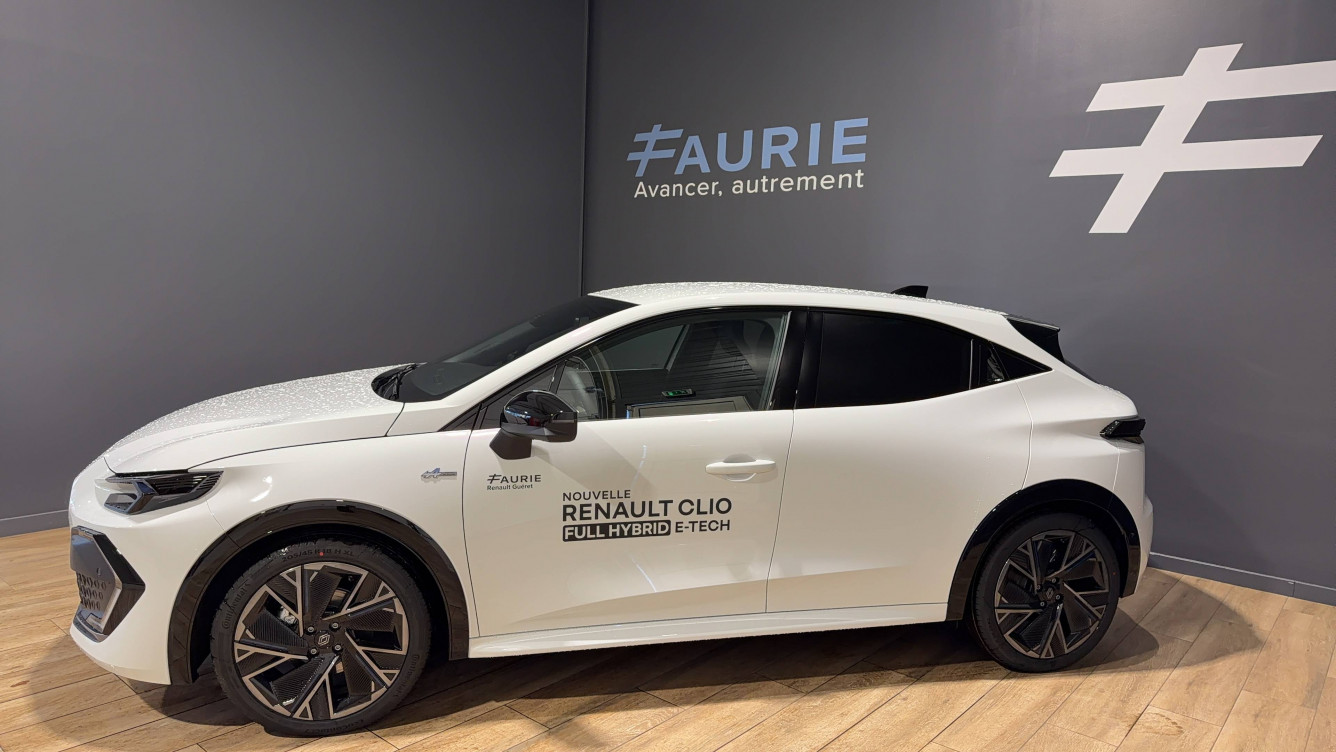Acheter Renault Clio 6 Clio E-Tech full hybrid 160 ch esprit Alpine 5p neuf dans les concessions du Groupe Faurie