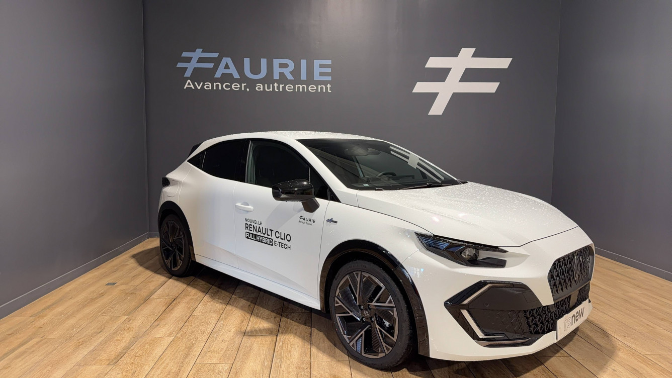 Acheter Renault Clio 6 Clio E-Tech full hybrid 160 ch esprit Alpine 5p neuf dans les concessions du Groupe Faurie