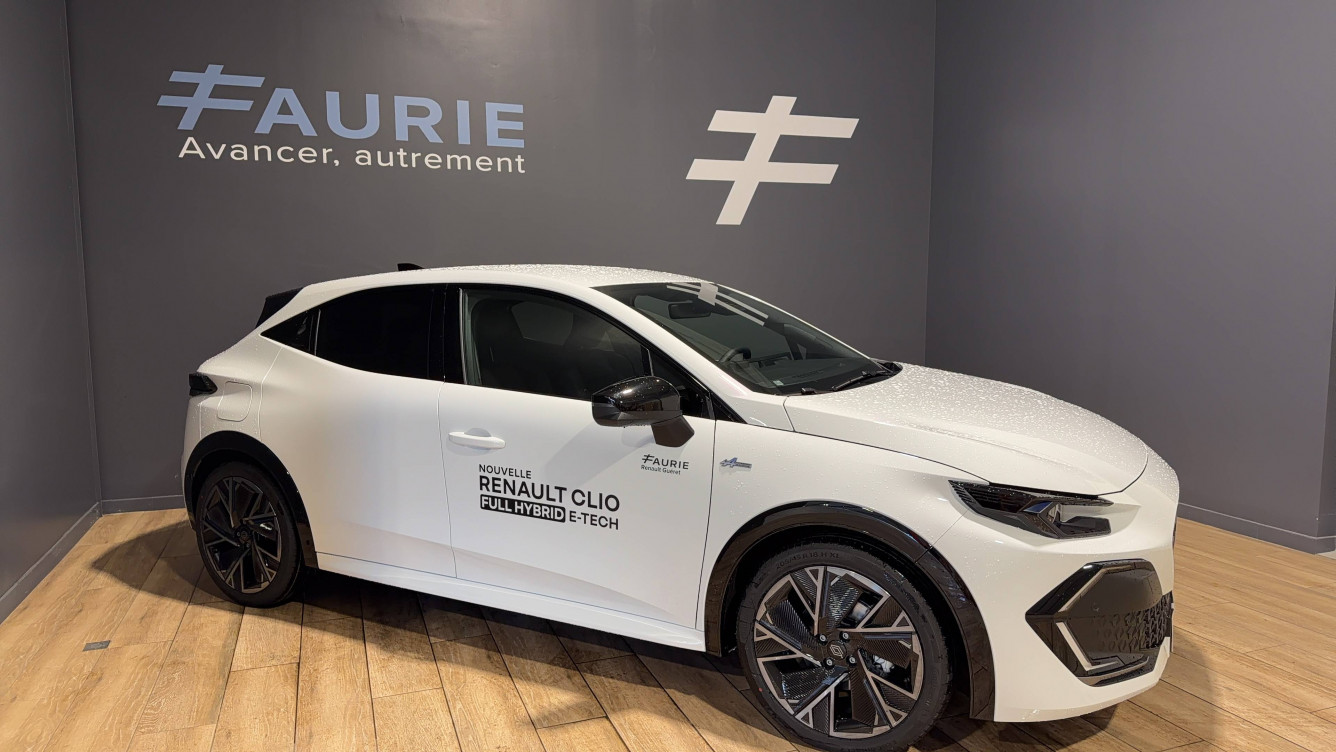 Acheter Renault Clio 6 Clio E-Tech full hybrid 160 ch esprit Alpine 5p neuf dans les concessions du Groupe Faurie