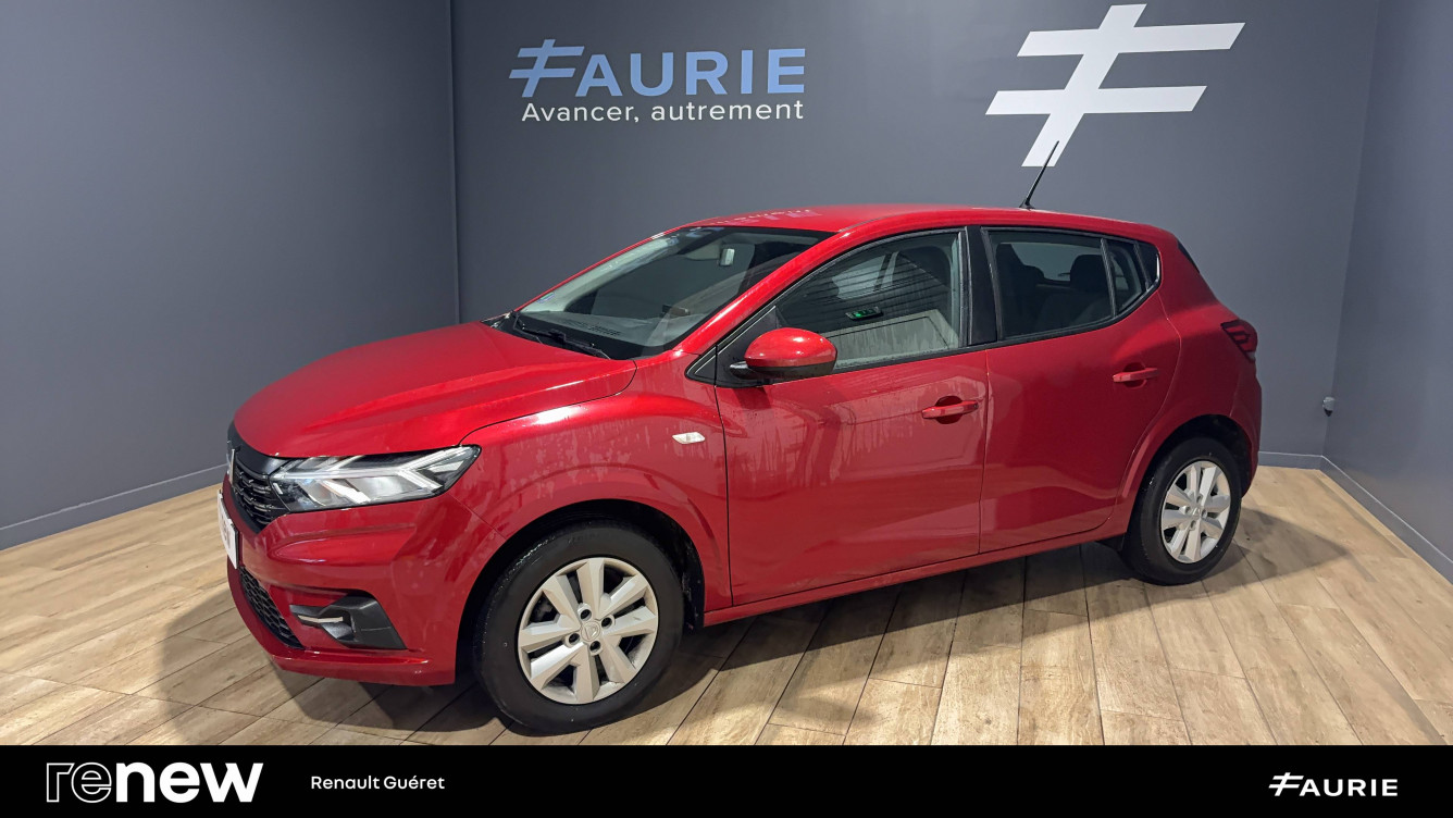 Acheter Dacia Sandero Sandero ECO-G 100 - 22 Confort 5p occasion dans les concessions du Groupe Faurie