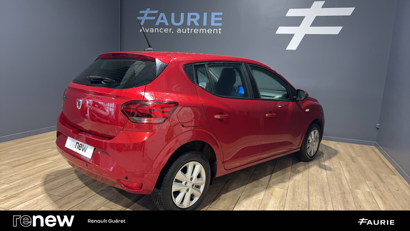 Acheter Dacia Sandero Sandero ECO-G 100 - 22 Confort 5p occasion dans les concessions du Groupe Faurie