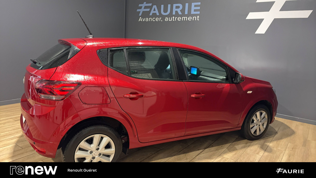 Acheter Dacia Sandero Sandero ECO-G 100 - 22 Confort 5p occasion dans les concessions du Groupe Faurie