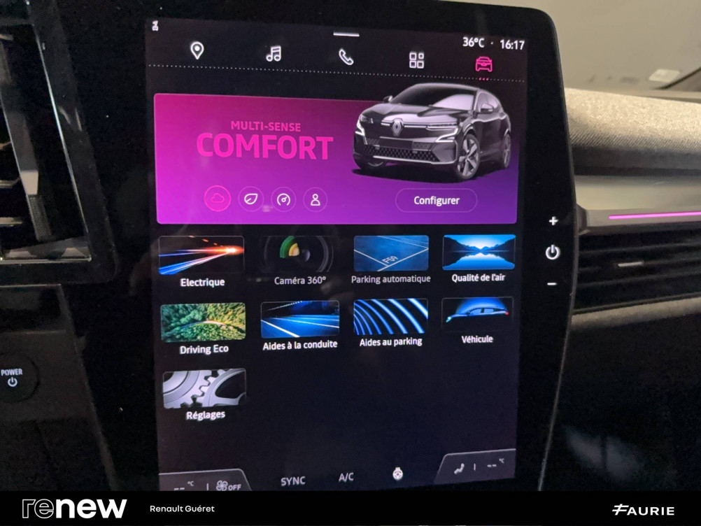 Acheter Renault Megane E-Tech Megane E-Tech EV60 220 ch optimum charge Techno 5p occasion dans les concessions du Groupe Faurie