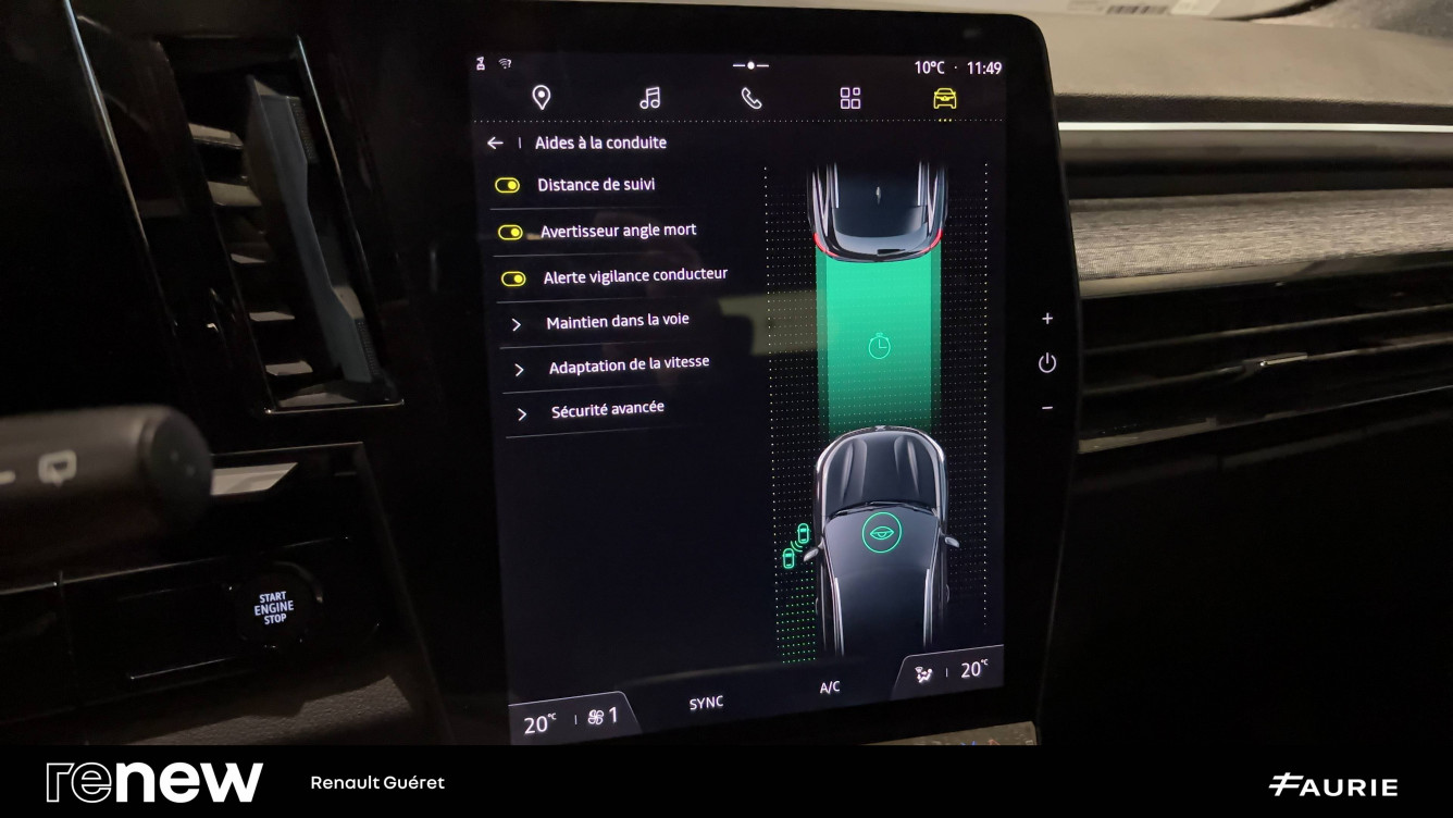 Acheter Renault Austral Austral E-Tech hybrid 200 Techno 5p occasion dans les concessions du Groupe Faurie