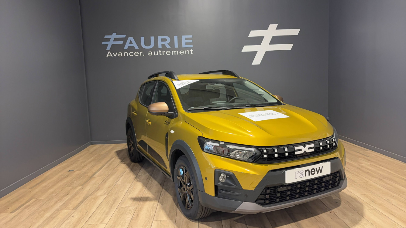 Acheter Dacia Sandero Sandero ECO-G 120 auto Stepway Extreme 5p neuf dans les concessions du Groupe Faurie