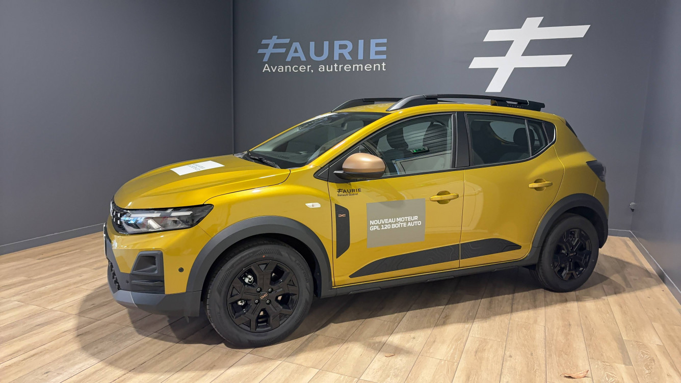 Acheter Dacia Sandero Sandero ECO-G 120 auto Stepway Extreme 5p neuf dans les concessions du Groupe Faurie