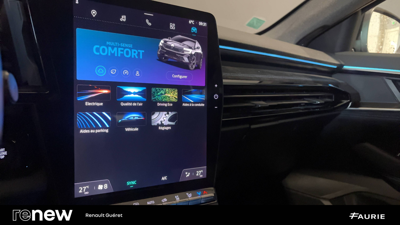 Acheter Renault Espace 6 Espace E-Tech hybrid 200 esprit Alpine 5p occasion dans les concessions du Groupe Faurie