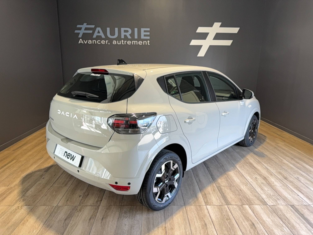 Acheter Dacia Sandero Sandero ECO-G 120 Journey 5p neuf dans les concessions du Groupe Faurie