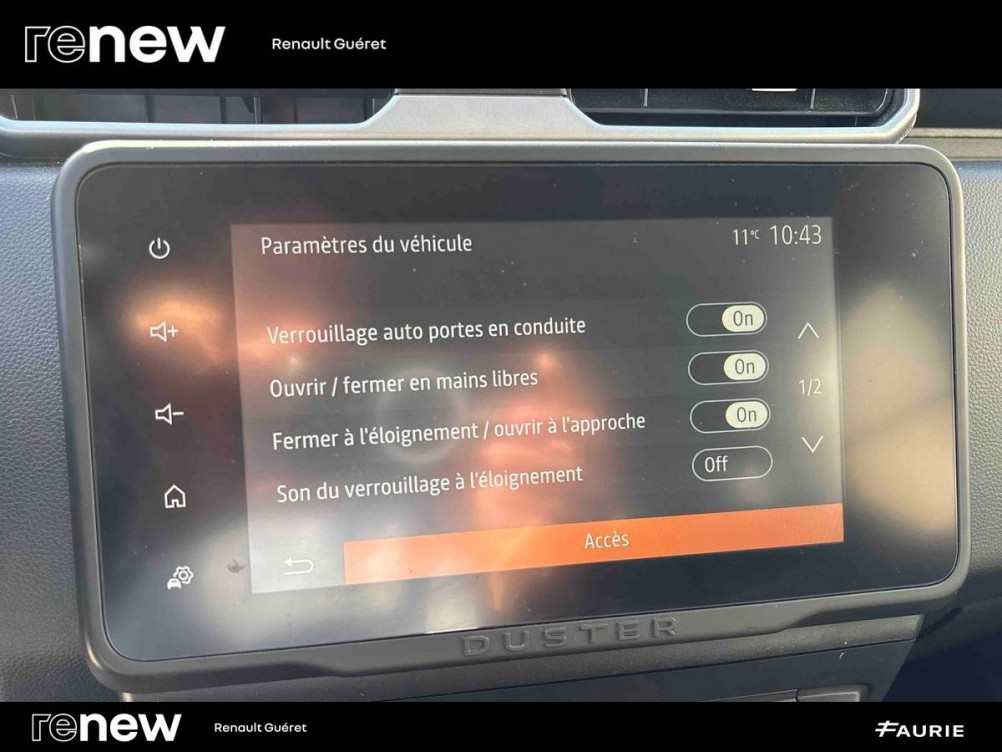 Acheter Dacia Duster Duster ECO-G 100 4x2 Journey + 5p occasion dans les concessions du Groupe Faurie