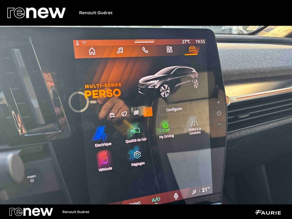 Acheter Renault Megane E-Tech Megane E-Tech 220 ch autonomie confort GSR2 Techno 5p occasion dans les concessions du Groupe Faurie