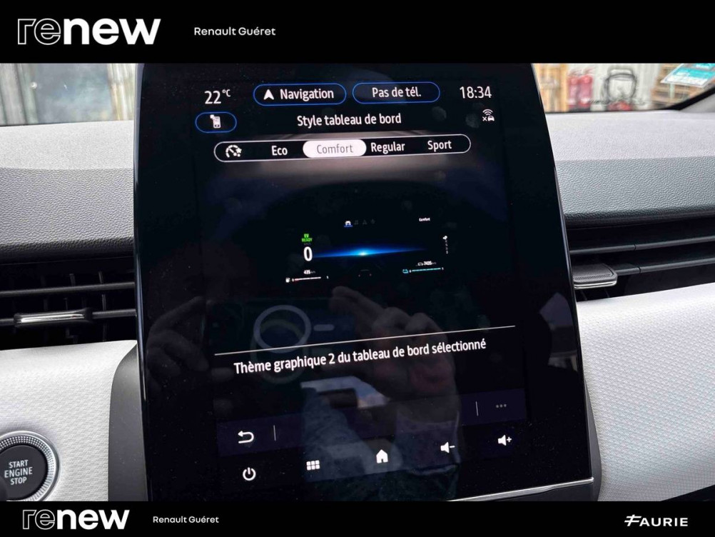 Acheter Renault Clio 5 Clio E-Tech hybride 145 Techno 5p occasion dans les concessions du Groupe Faurie