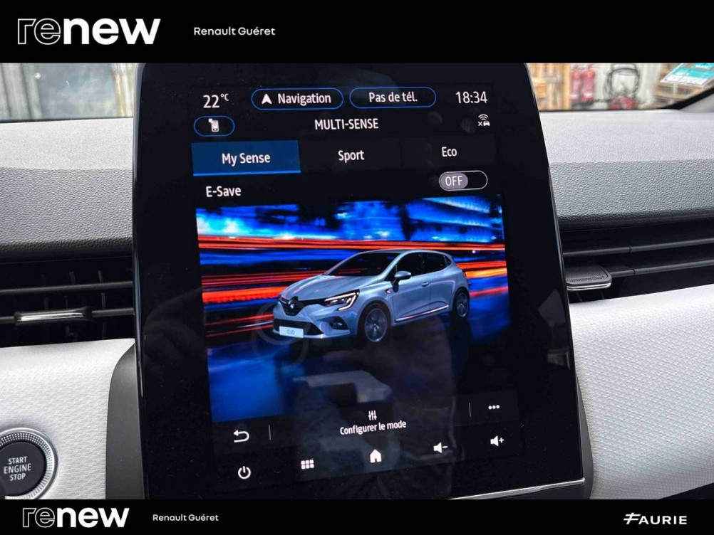 Acheter Renault Clio 5 Clio E-Tech hybride 145 Techno 5p occasion dans les concessions du Groupe Faurie