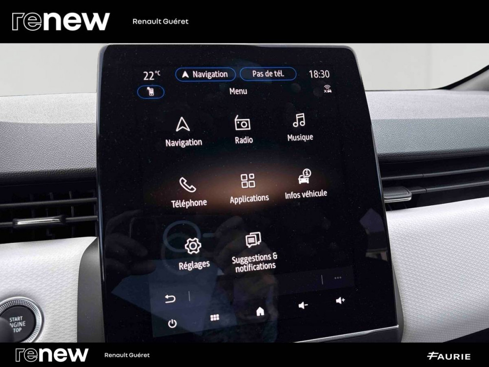 Acheter Renault Clio 5 Clio E-Tech hybride 145 Techno 5p occasion dans les concessions du Groupe Faurie