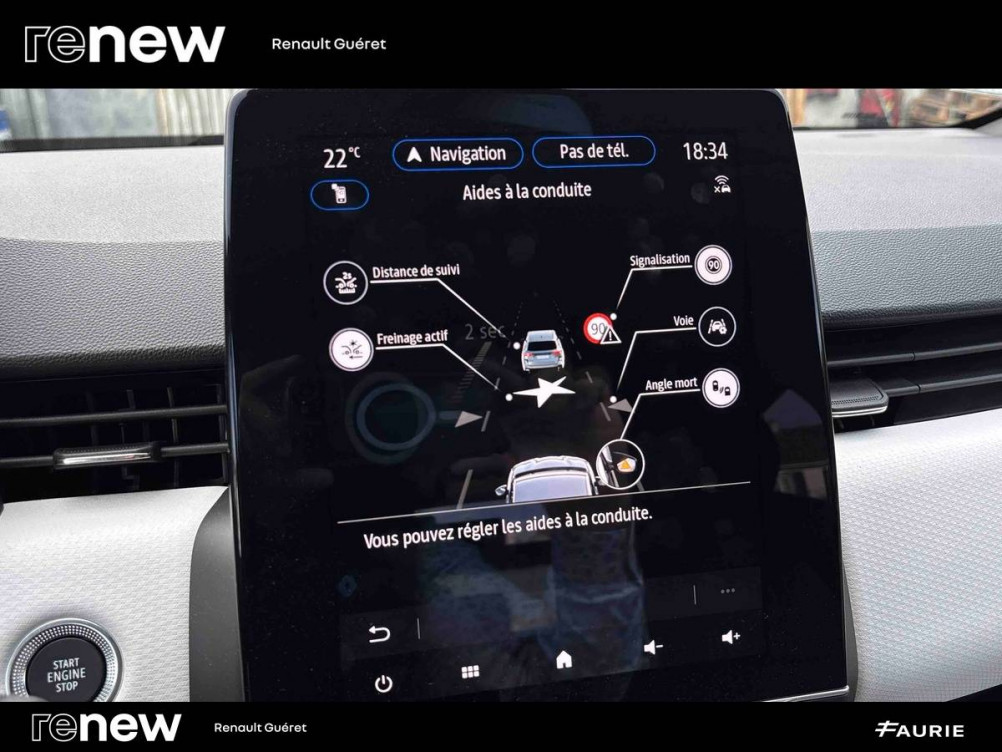 Acheter Renault Clio 5 Clio E-Tech hybride 145 Techno 5p occasion dans les concessions du Groupe Faurie