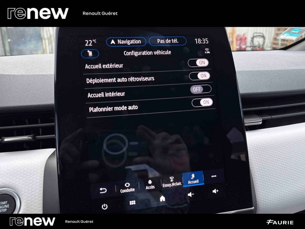 Acheter Renault Clio 5 Clio E-Tech hybride 145 Techno 5p occasion dans les concessions du Groupe Faurie