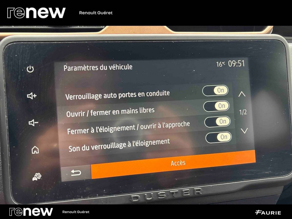 Acheter Dacia Duster Duster Blue dCi 115 4x4 Extreme 5p occasion dans les concessions du Groupe Faurie