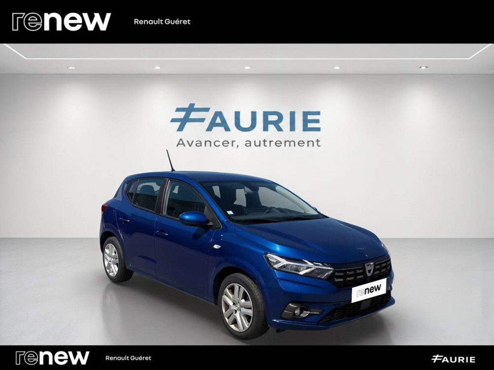 Acheter Dacia Sandero Sandero TCe 90 Confort 5p occasion dans les concessions du Groupe Faurie