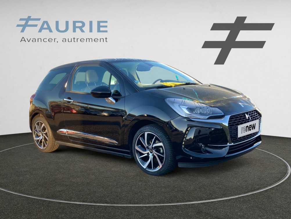 Acheter Ds Ds3 DS 3 PureTech 110 S&S BVM5 Black Lézard 3p occasion dans les concessions du Groupe Faurie