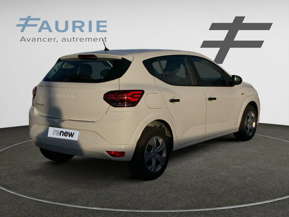Acheter Dacia Sandero Sandero SCe 65 Essential 5p occasion dans les concessions du Groupe Faurie