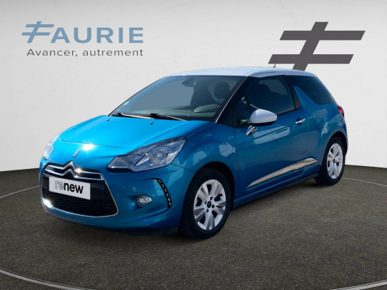 Acheter Ds DS3 DS3 e-HDi 90 Airdream So Chic 3p occasion dans les concessions du Groupe Faurie