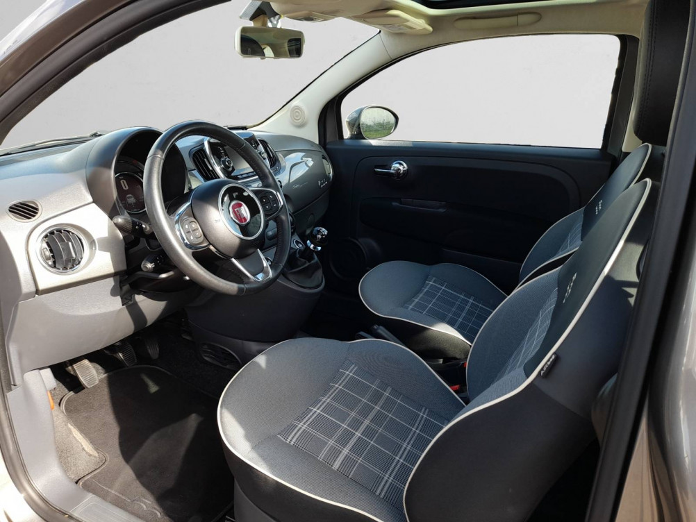 Acheter Fiat 500 500 1.2 69 ch Lounge 3p occasion dans les concessions du Groupe Faurie