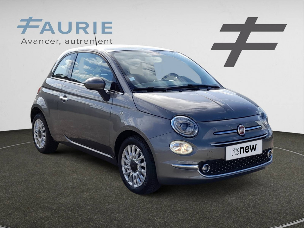 Acheter Fiat 500 500 1.2 69 ch Lounge 3p occasion dans les concessions du Groupe Faurie