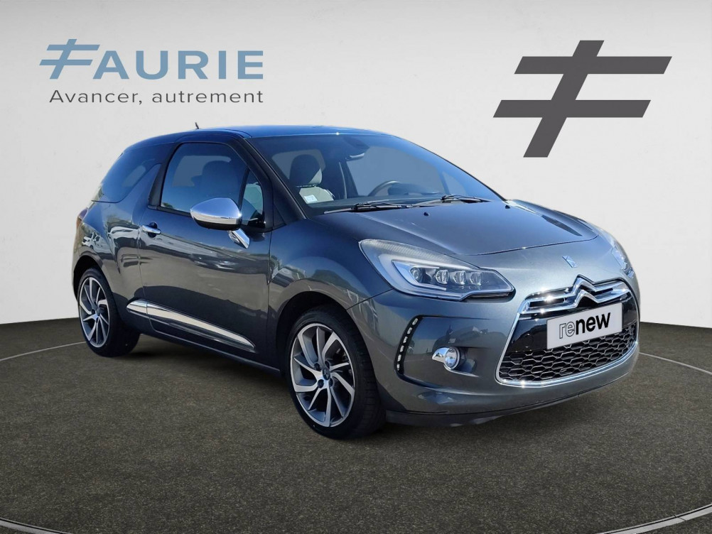 Acheter Ds Ds3 DS 3 PureTech 110 S&S BVM So Chic 3p occasion dans les concessions du Groupe Faurie
