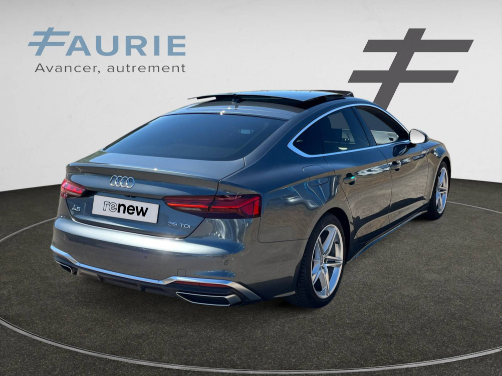 Acheter Audi A5 A5 Sportback 35 TDI 163 S tronic 7 S Line 5p occasion dans les concessions du Groupe Faurie