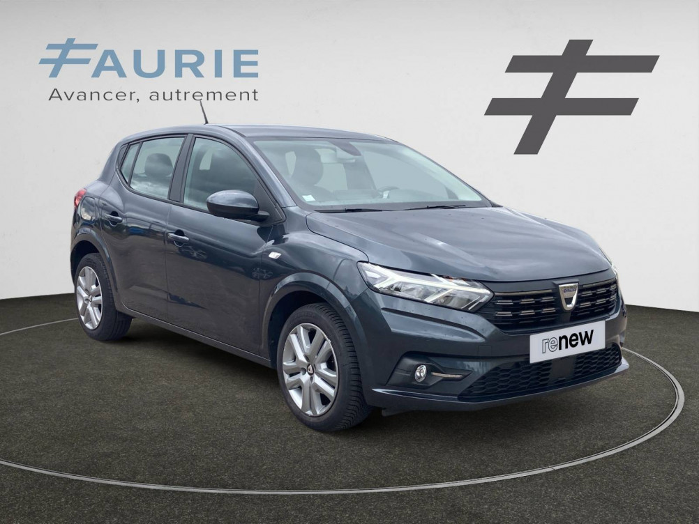 Acheter Dacia Sandero Sandero SCe 65 Confort 5p occasion dans les concessions du Groupe Faurie