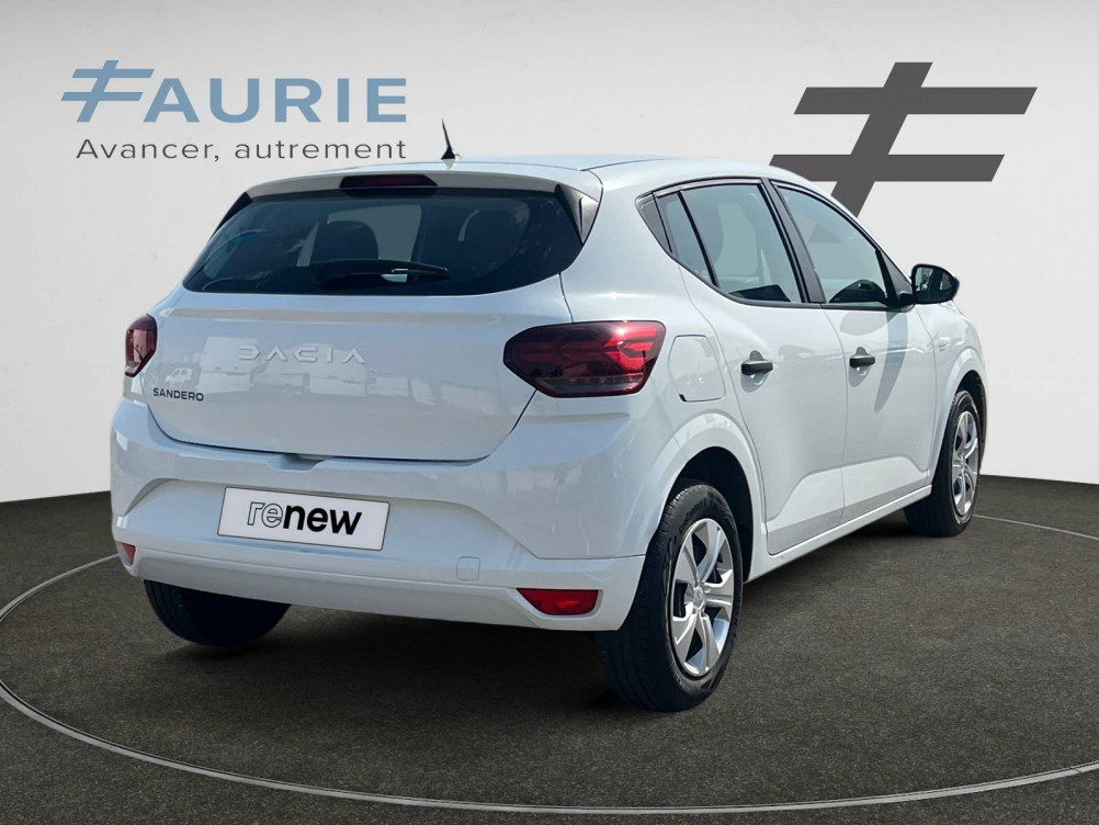 Acheter Dacia Sandero Sandero SCe 65 Essential 5p occasion dans les concessions du Groupe Faurie