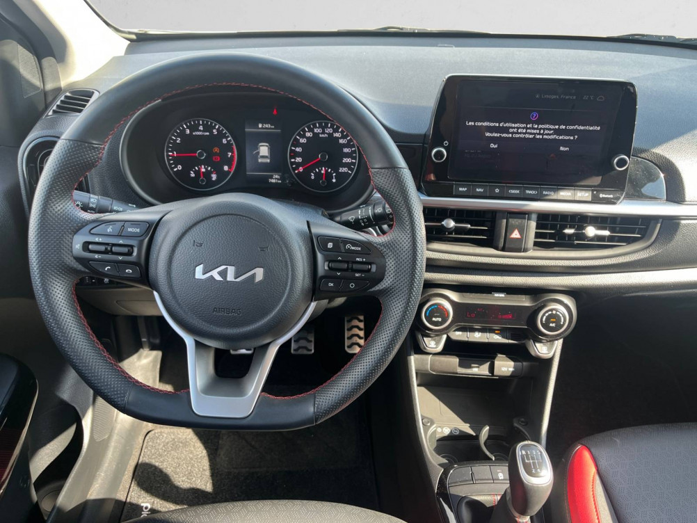 Acheter Kia Picanto Picanto 1.0 T-GDi 100ch BVM5 GT Line Premium 5p occasion dans les concessions du Groupe Faurie