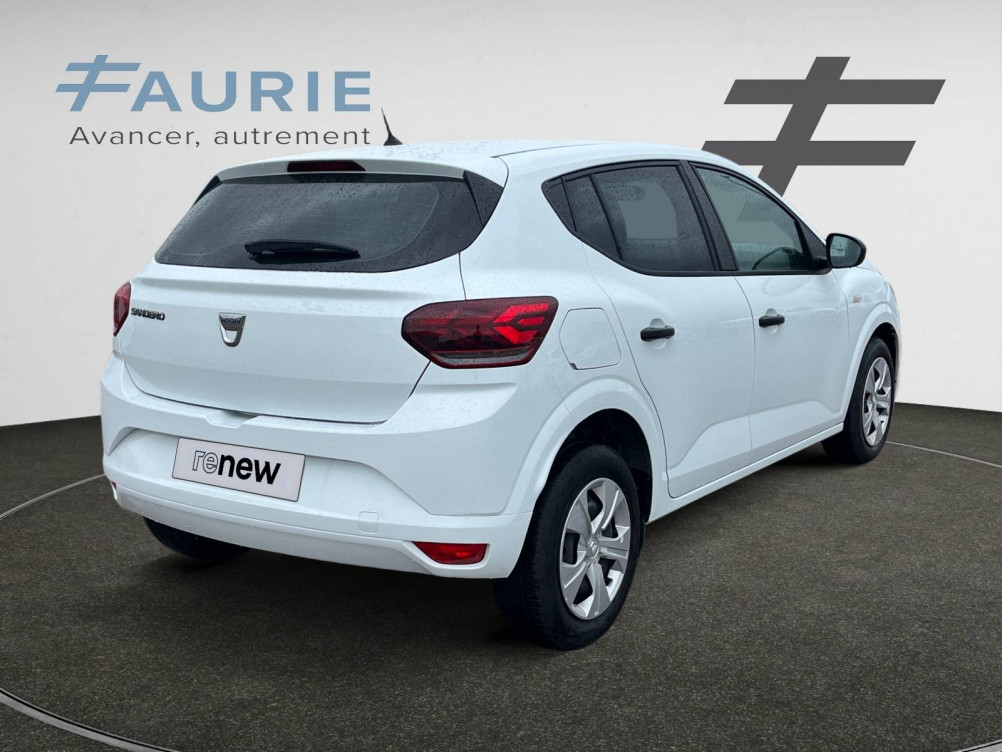 Acheter Dacia Sandero Sandero SCe 65 - 22 Essentiel 5p occasion dans les concessions du Groupe Faurie